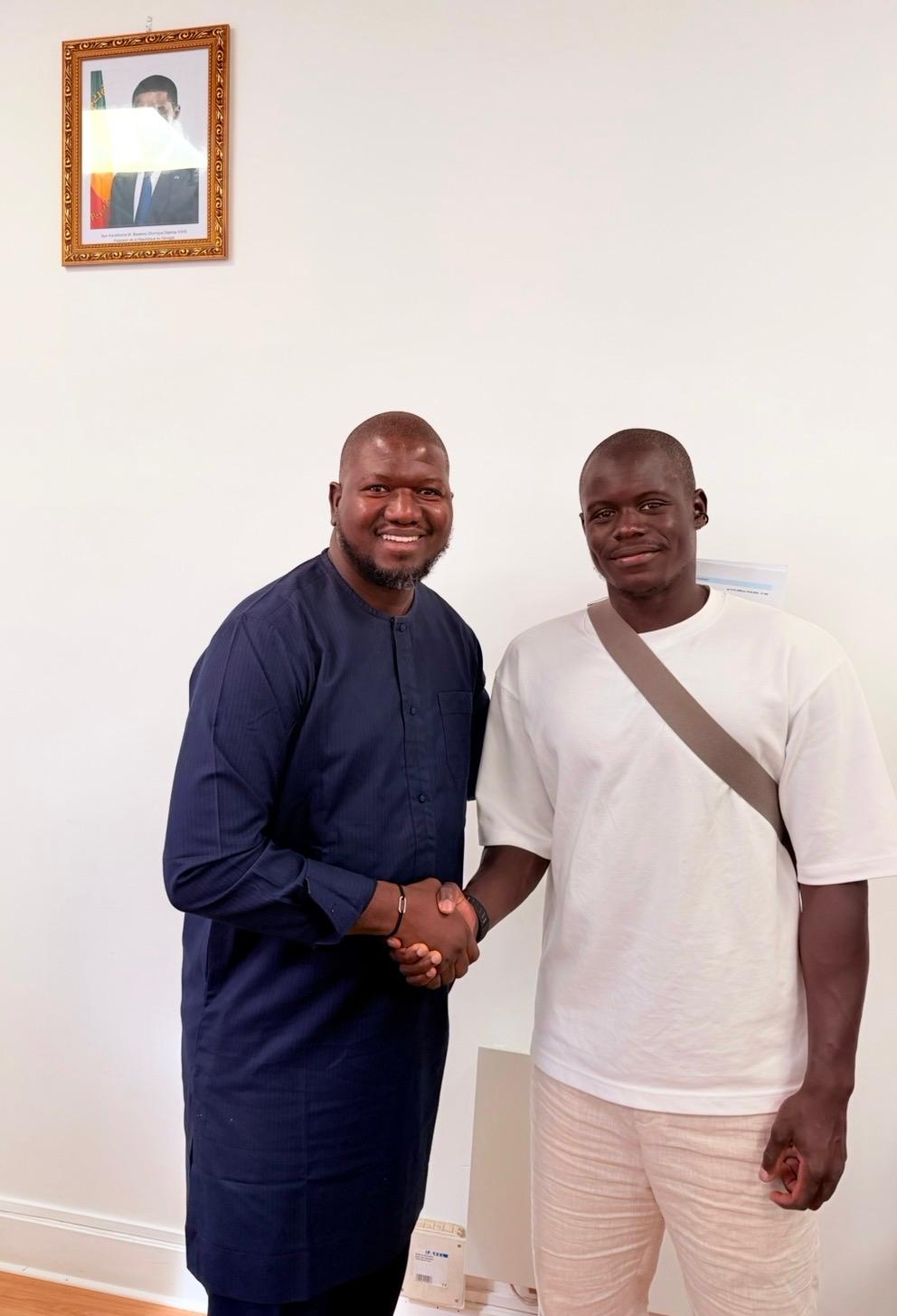 Rencontre avec Malang Sarr